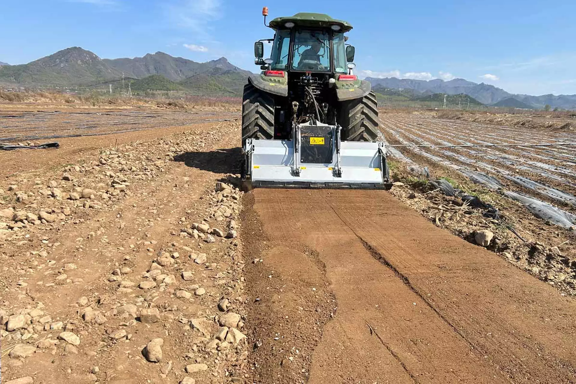  rock crusher for tractor