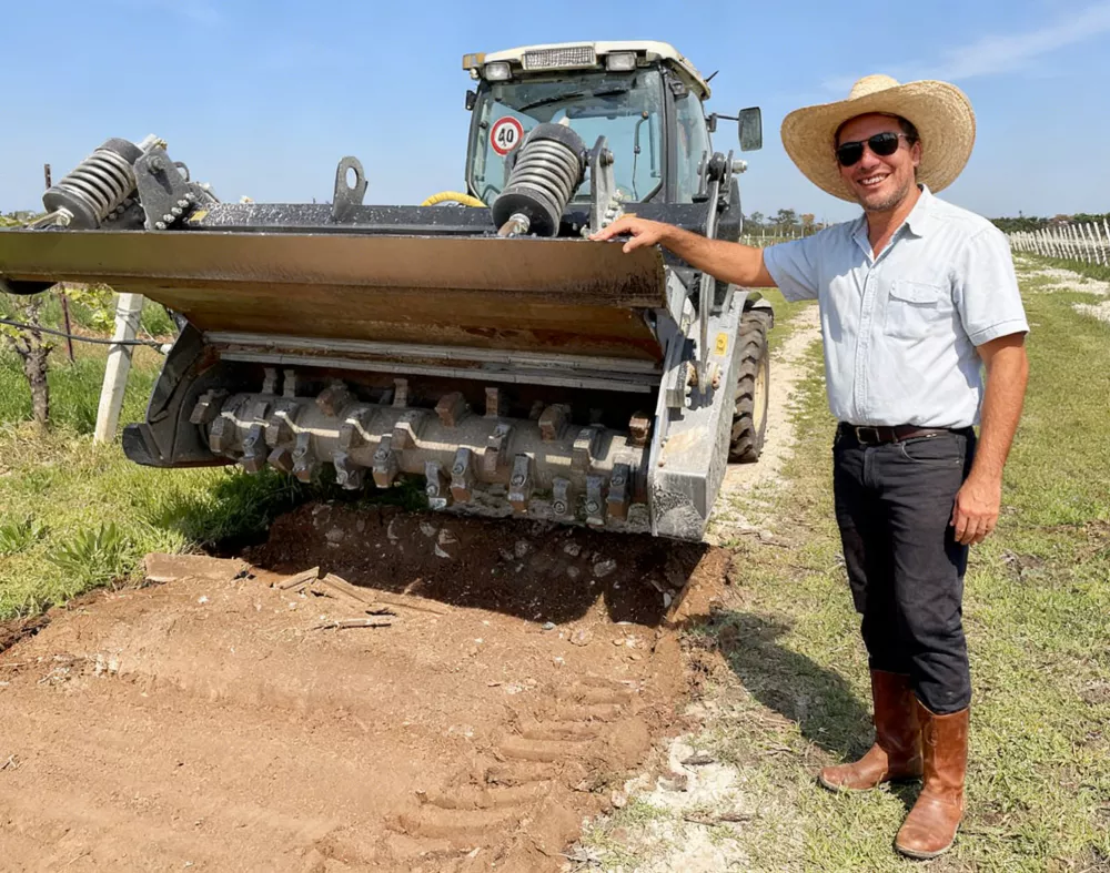  تراکتور سنگ شکن 