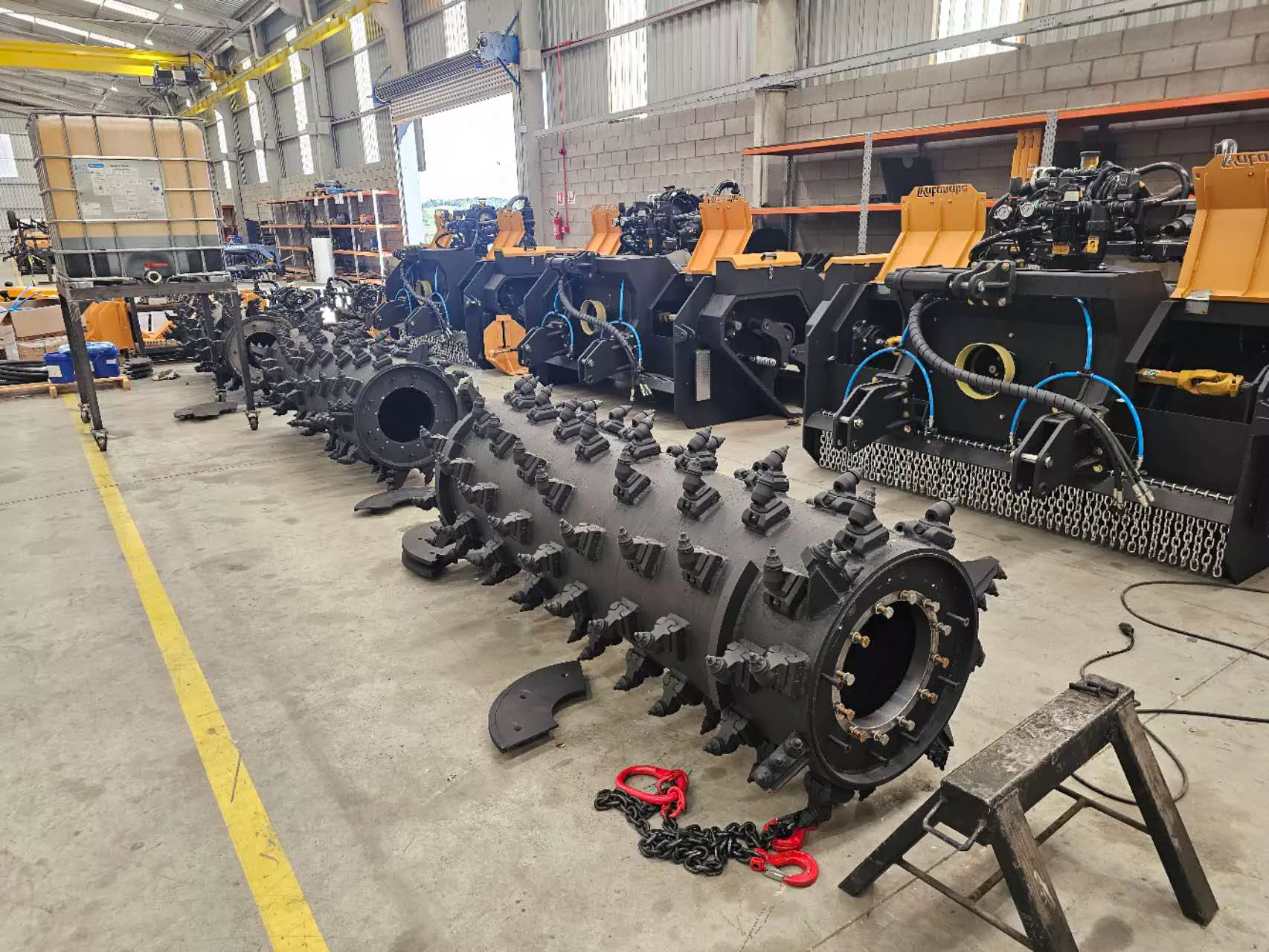  tractor stone rock crusher 